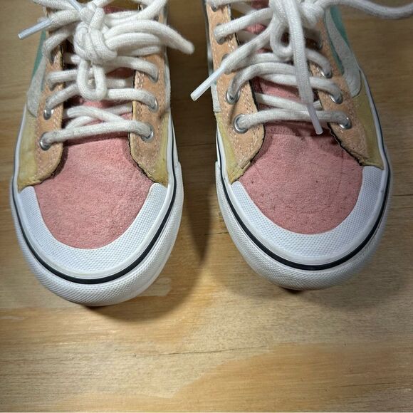 Vans Pastel Rainbow Shoes Women’s Size 5 - Picture 4 of 7
